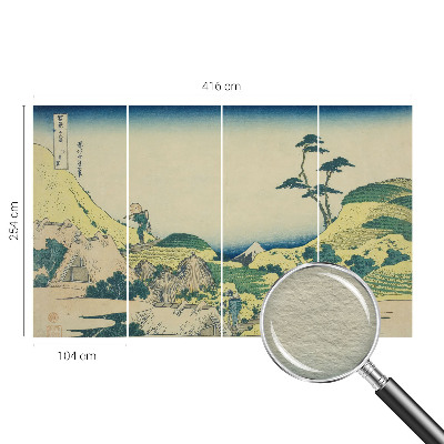 Zidna dekoracija fototapeta s motivom seoskog krajolika