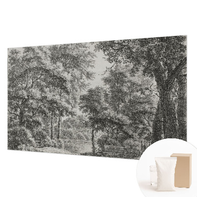 Fototapeta s tiskom Šumski krajolik