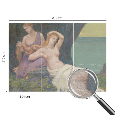 Vlies fototapeta s motivom prizora uz more