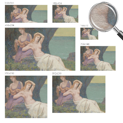 Vlies fototapeta s motivom prizora uz more