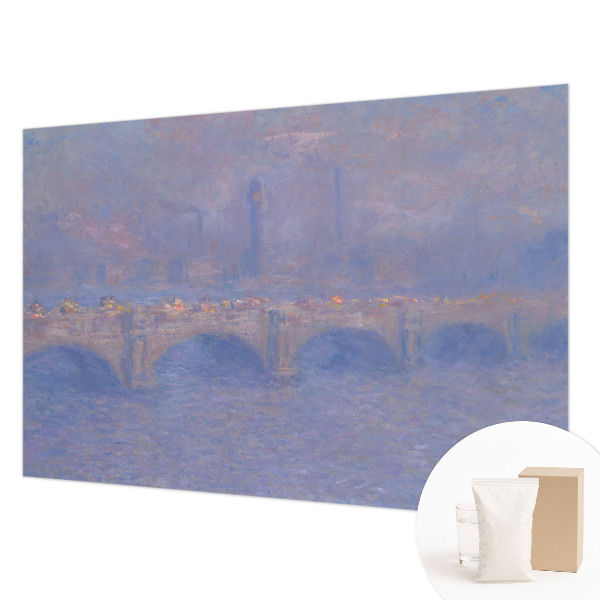 Zidna fototapeta od flisa s motivom plavog mosta