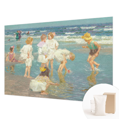 Foto tapeta po mjeri s motivom djetinjstva na plaži