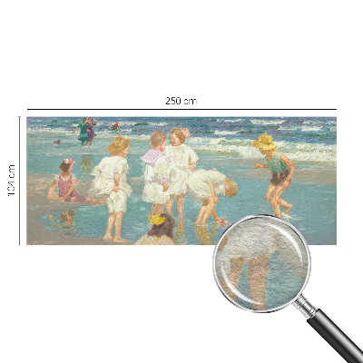 Foto tapeta po mjeri s motivom djetinjstva na plaži