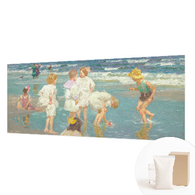 Foto tapeta po mjeri s motivom djetinjstva na plaži