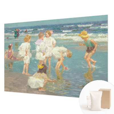 Foto tapeta po mjeri s motivom djetinjstva na plaži