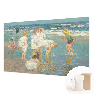 Foto tapeta po mjeri s motivom djetinjstva na plaži