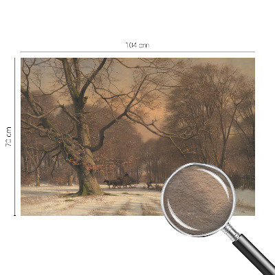 Fototapeta po mjeri s motivom zimskog krajolika