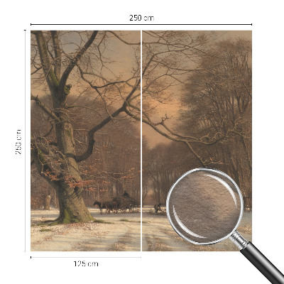 Fototapeta po mjeri s motivom zimskog krajolika