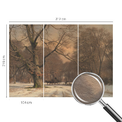Fototapeta po mjeri s motivom zimskog krajolika
