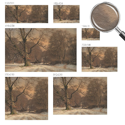 Fototapeta po mjeri s motivom zimskog krajolika