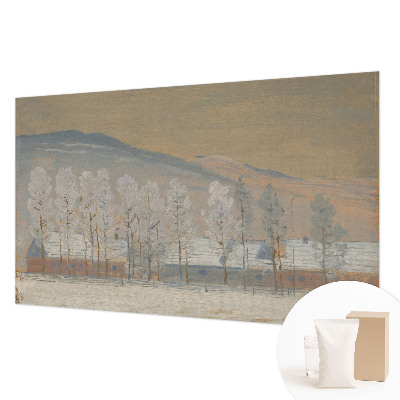 Fototapeta za spavaću sobu s motivom zimskog krajolika