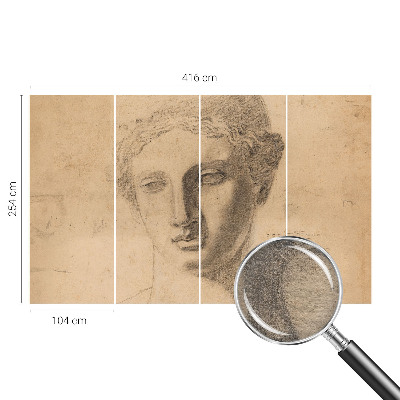 Flis fototapeta Ženski portret