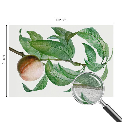 Vlies fototapeta za dječju sobu s motivom zrele breskve