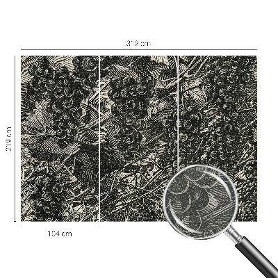 Fototapeta za dnevni boravak Otisak grožđa