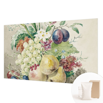 Premium fototapeta s motivom cvijeća i voća