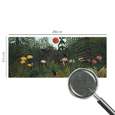 Vlies fototapeta za dječju sobu Egzotični krajolik