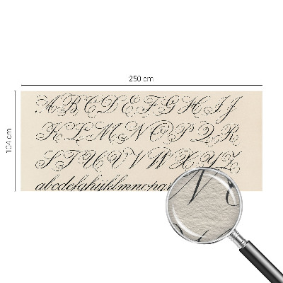 Moderna fototapeta Kaligrafsko pisanje