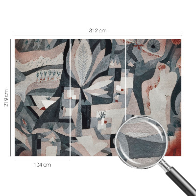 Flis fototapeta Apstrakcija prirode