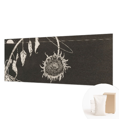 Zidna fototapeta s motivom nostalgičnih suncokreta
