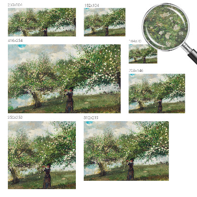 Moderna fototapeta s proljetnim prizorom