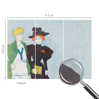 Vlies fototapeta Retro stil