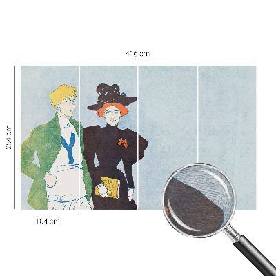 Vlies fototapeta Retro stil