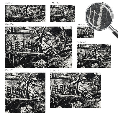Flis fototapeta s arhitektonskim krajolikom