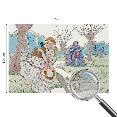 Fototapeta za zid Romantična scena