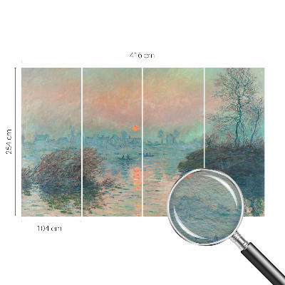 Foto tapeta za spavaću sobu s motivom atmosferskog sumraka