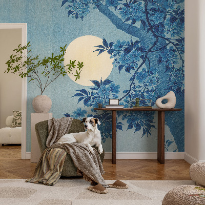 Foto tapeta za zid s motivom cvjetnog mjeseca
