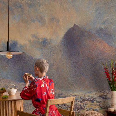 Zidna dekoracija fototapeta s motivom planinskog krajolika