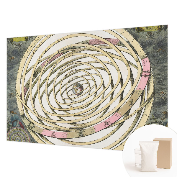 Fototapeta za dnevni boravak s motivom kozmičke spirale