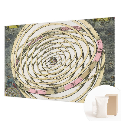 Fototapeta za dnevni boravak s motivom kozmičke spirale