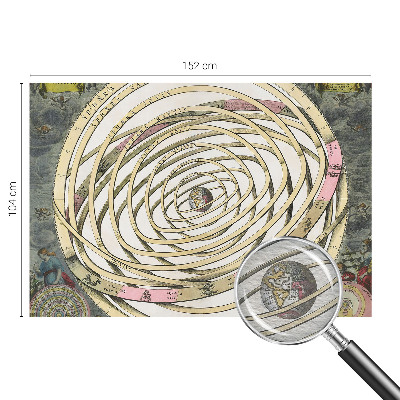 Fototapeta za dnevni boravak s motivom kozmičke spirale
