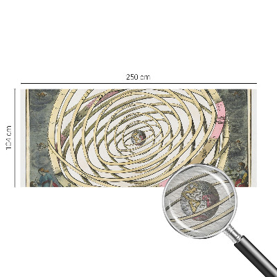 Fototapeta za dnevni boravak s motivom kozmičke spirale