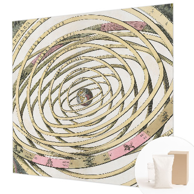 Fototapeta za dnevni boravak s motivom kozmičke spirale