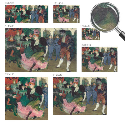 Moderna fototapeta s motivom dvoranskog plesa