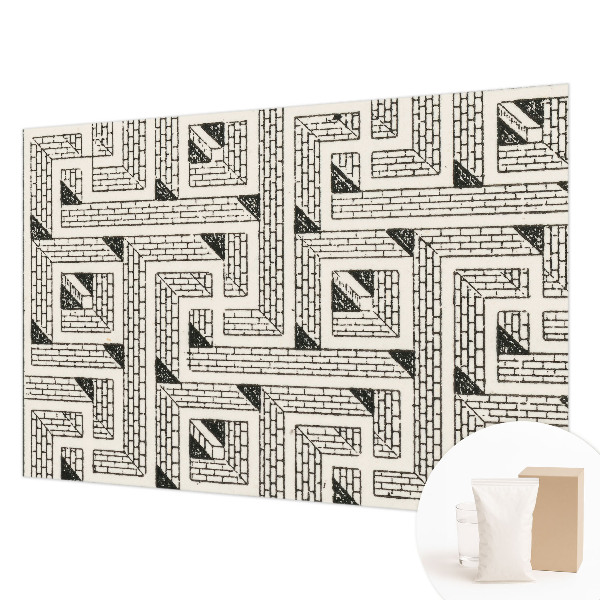Premium fototapeta Labirint od cigle