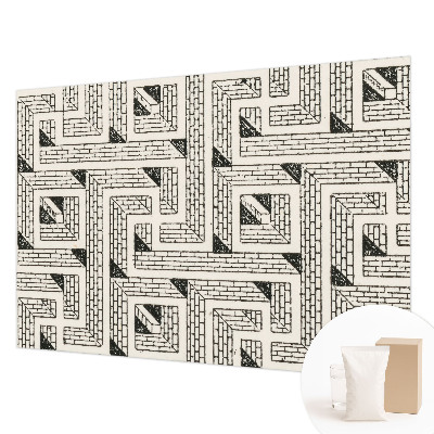 Premium fototapeta Labirint od cigle