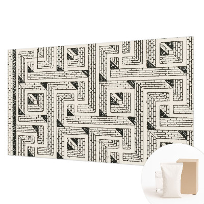 Premium fototapeta Labirint od cigle