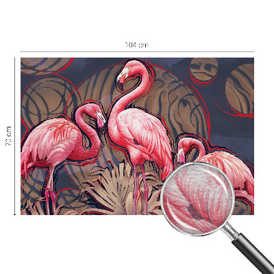 Vlies fototapeta Ružičasti flamingosi