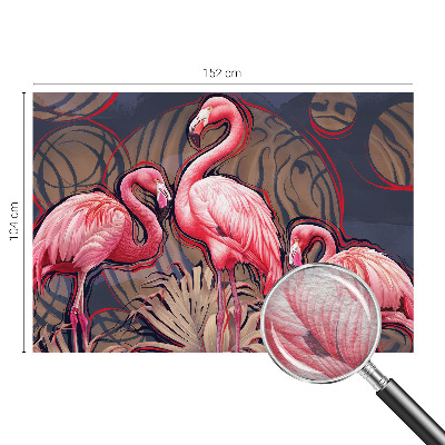 Vlies fototapeta Ružičasti flamingosi