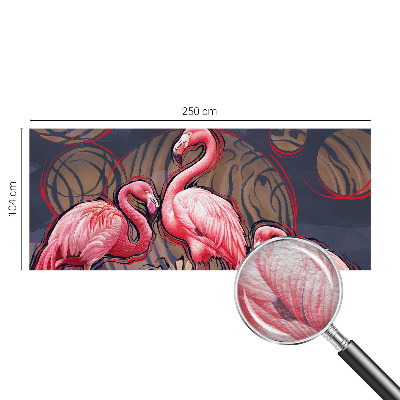Vlies fototapeta Ružičasti flamingosi