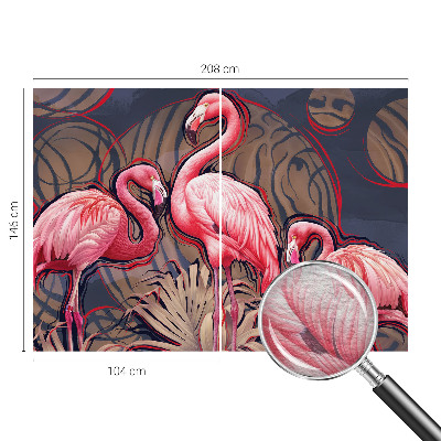 Vlies fototapeta Ružičasti flamingosi