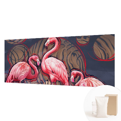 Vlies fototapeta Ružičasti flamingosi