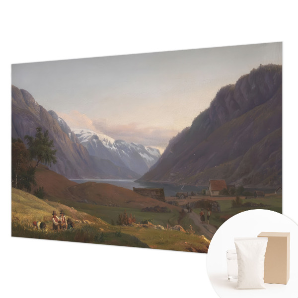 Fototapeta za dnevni boravak s motivom planinske panorame