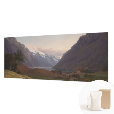 Fototapeta za dnevni boravak s motivom planinske panorame