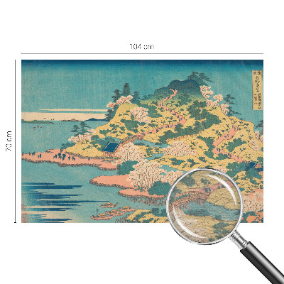 Zidna foto tapeta s motivom japanskog krajolika
