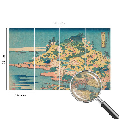 Zidna foto tapeta s motivom japanskog krajolika