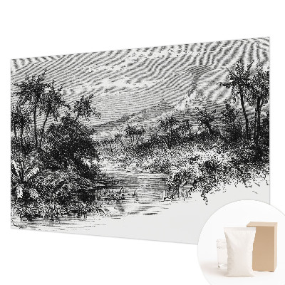Zidna dekoracija fototapeta Egzotična panorama